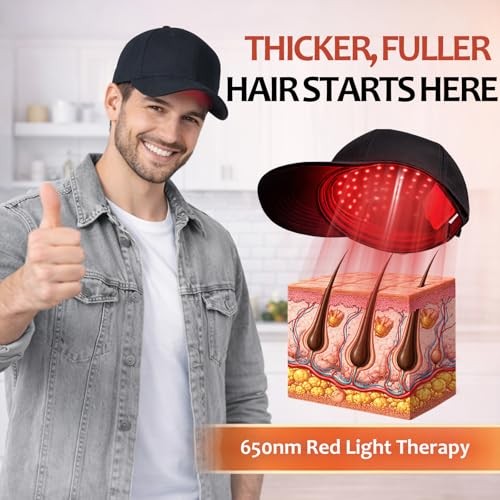 Red Light Therapy Hair Growth Cap - 650nm LLLT