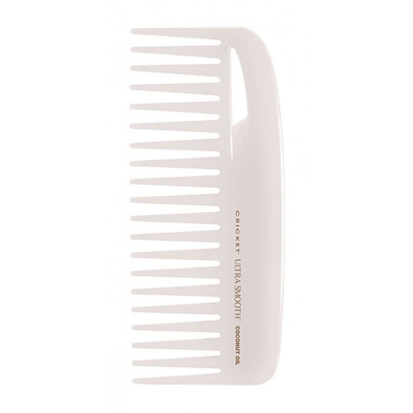 Coconut Infused Hair Comb with Keratin Protein for Smooth, Frizz-Free Hair
