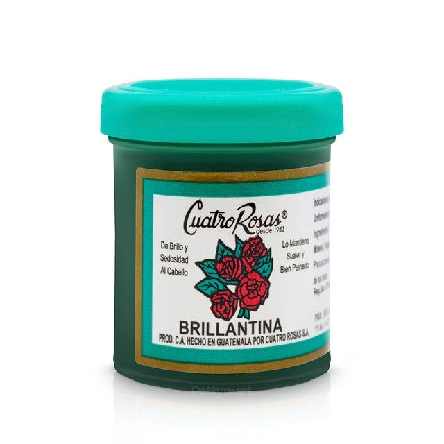 Green Hair Brillantine - Shine, Hold & Protect - 29g