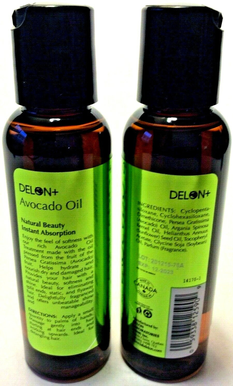Avocado Oil Hair Treatment - 2 Pack, Hair Oil for Nourishing & Moisturizing