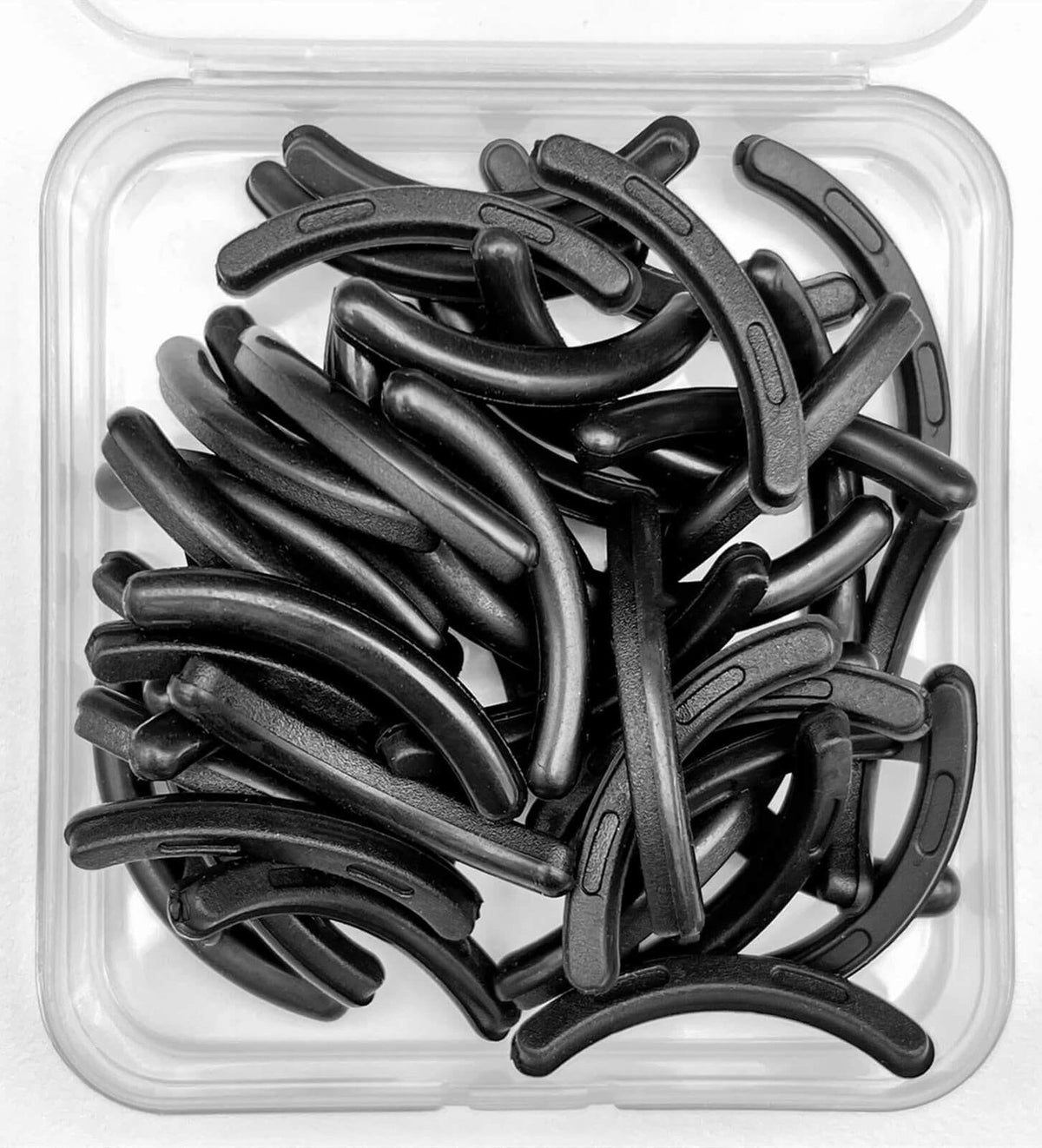 Eyelash Curler Refill Pads - 80 Pack, Flexible Silicone Replacement for Makeup