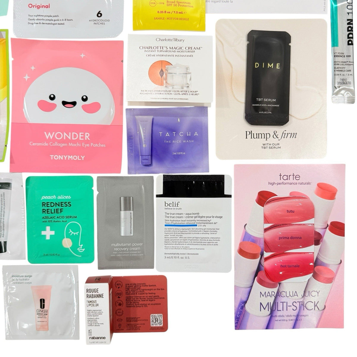 Ulta Beauty 28-Piece Sample Gift Set with Makeup, Skincare & Travel Bag