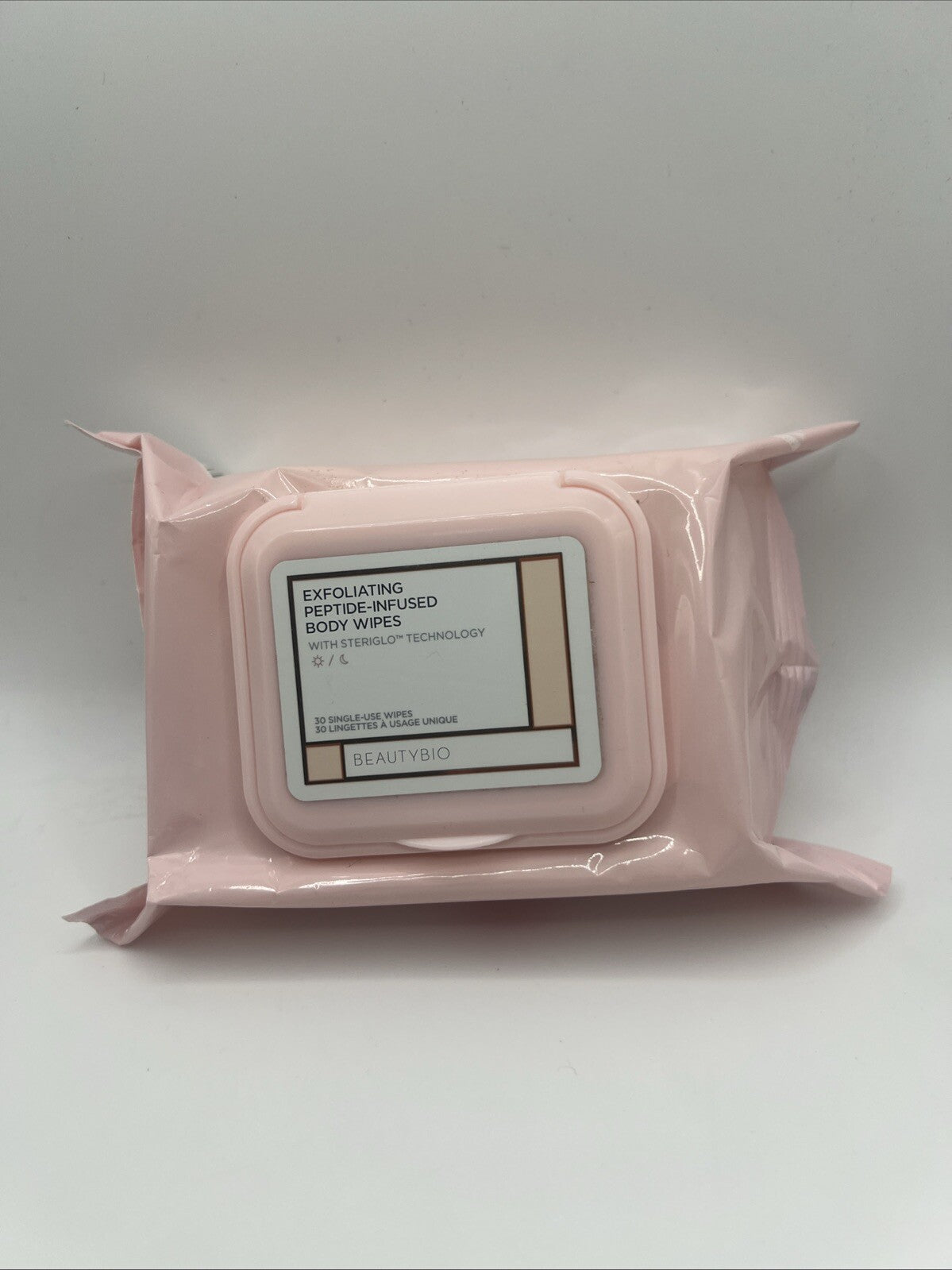 BeautyBio Exfoliating Peptide-Infused Body Wipes NEW