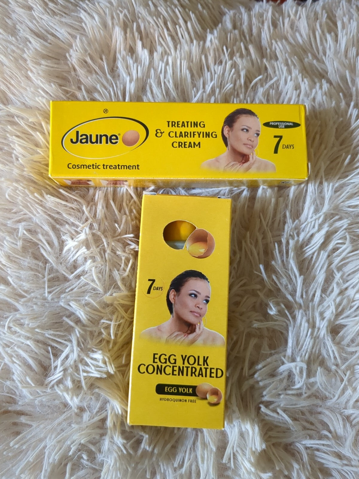 Egg Yolk Serum and Cream for Skin Clarifying 50ml - Nourishing Face Treatment