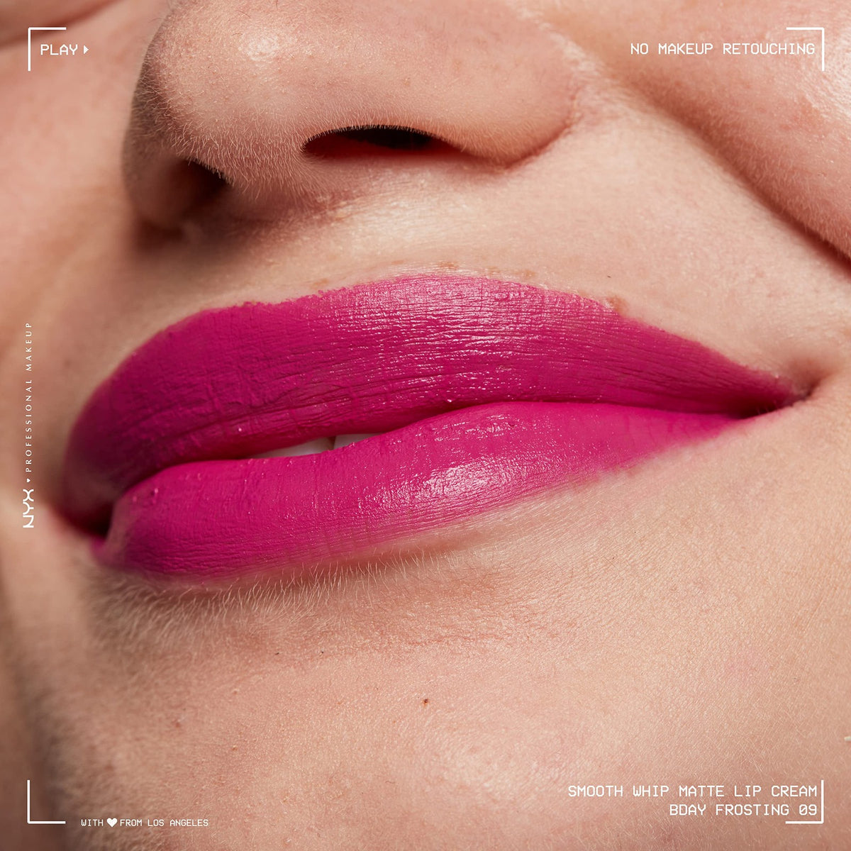 Vegan Matte Lip Cream 09 Bday Frosting - Long Lasting Lipstick