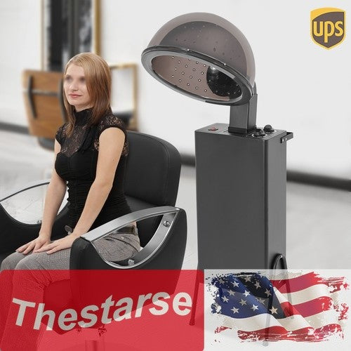 Salon Hooded Hair Dryer with Wheels - Professional Standing Hair Dryer 1200W