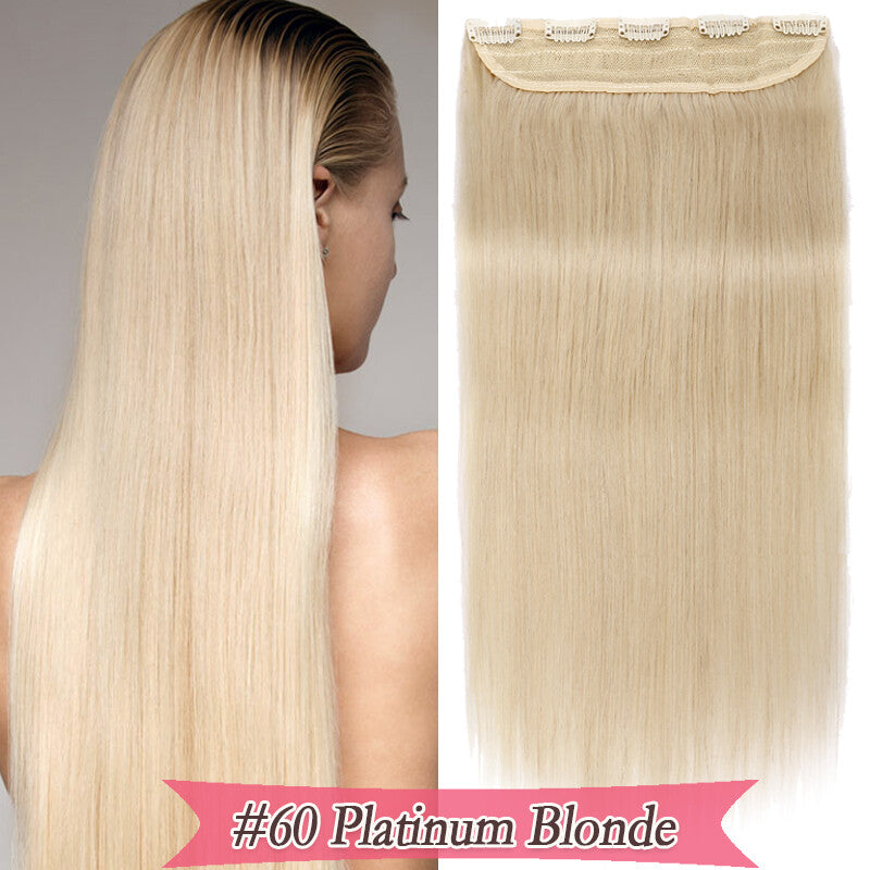 Remy Human Hair Clip-In Extensions 3/4 Full Head Natural Styles 16-20 Inches