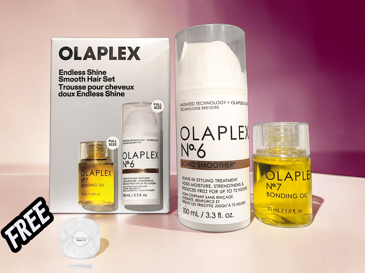 OLAPLEX Endless Shine Smooth Hair Set #6 Bond Smoother & #7 Oil FREE