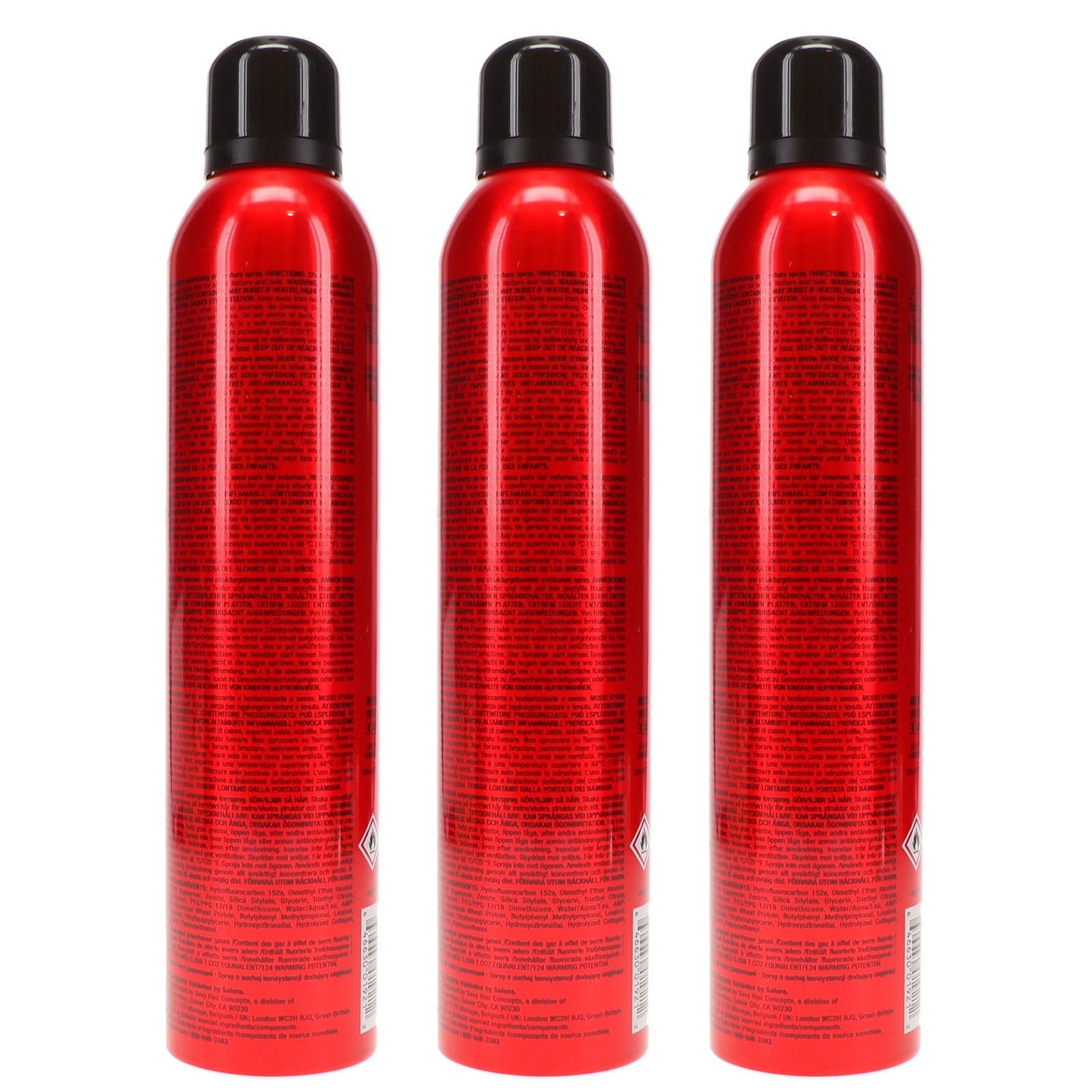 Volumizing Dry Texture Spray - Big Fun Raiser 8.5 oz 3 Pack for Hair Styling