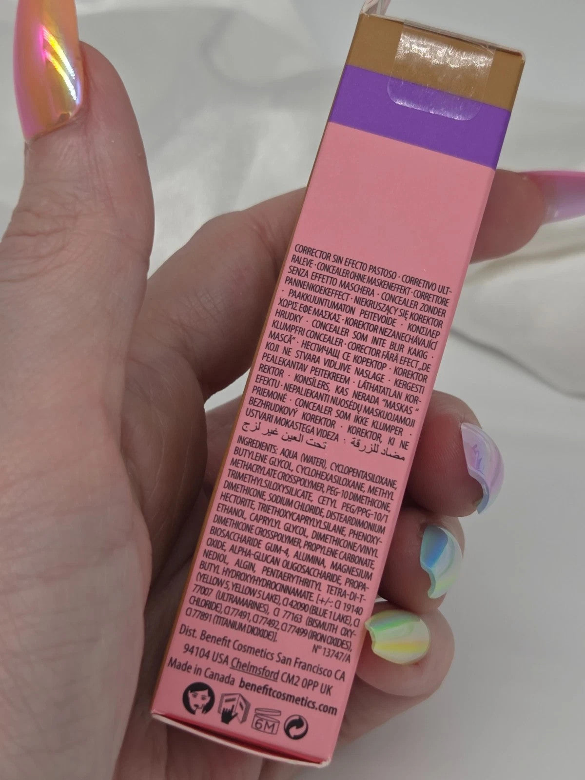 Long-Wear Cakeless Concealer Pack of 2 - Full Coverage Liquid Makeup