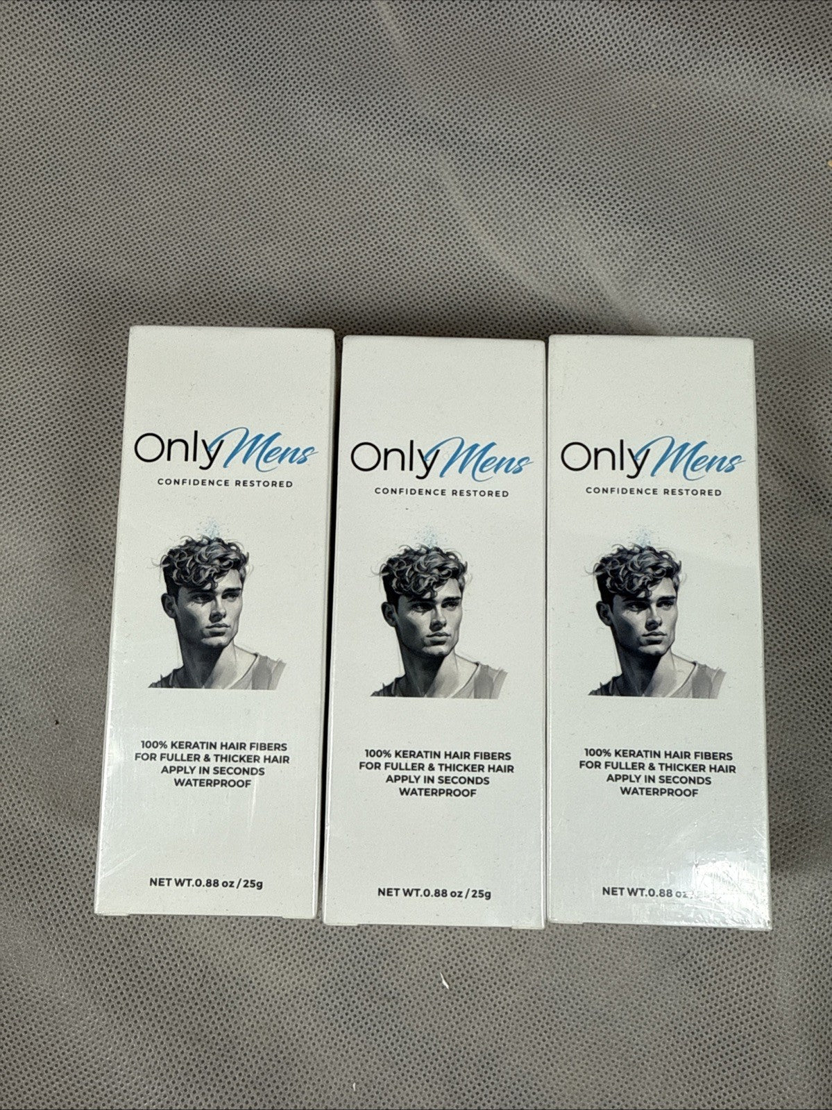 Keratin Hair Fibers Dark Brown - 3 Pack