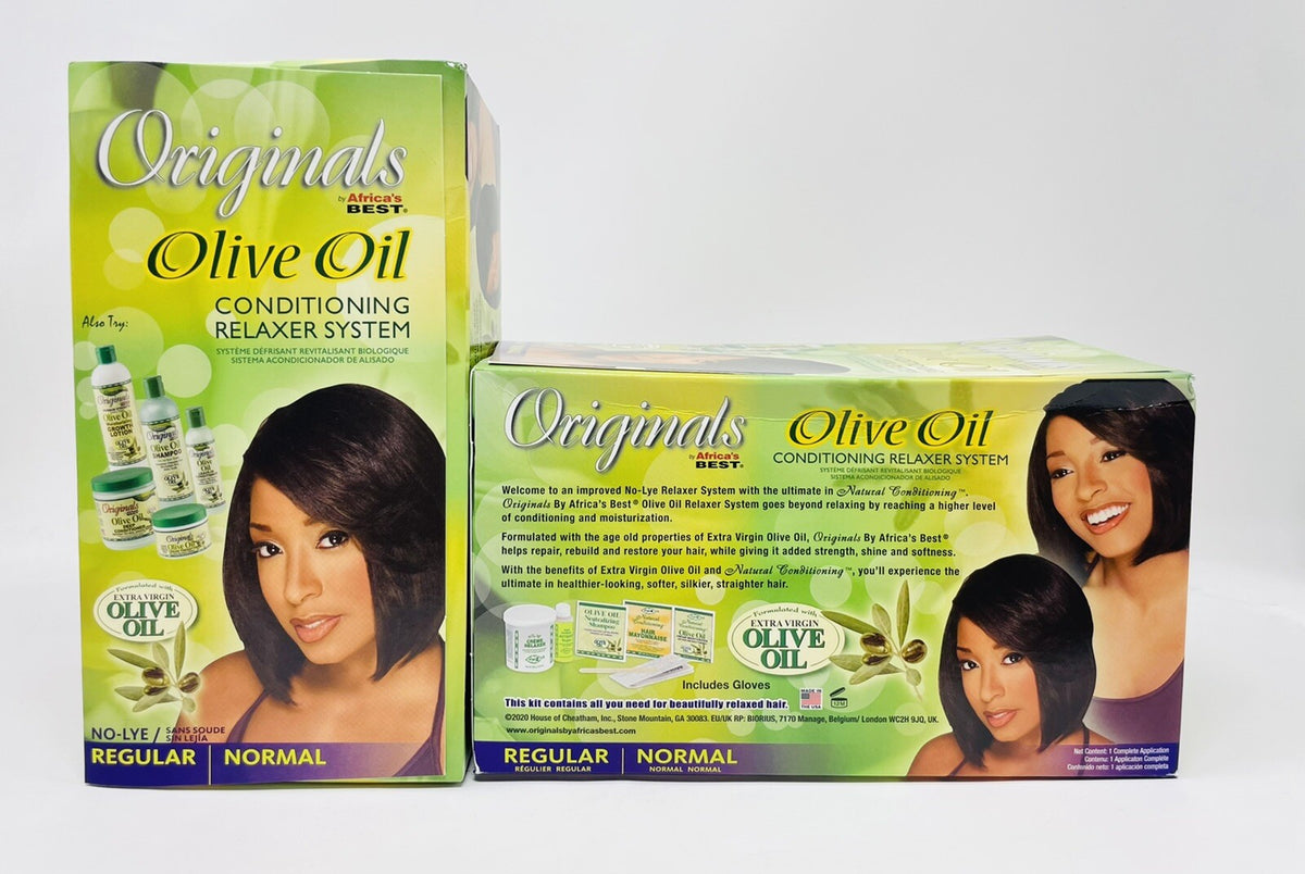 Olive Oil Conditioning Relaxer - No Lye, Organic Hair Care
