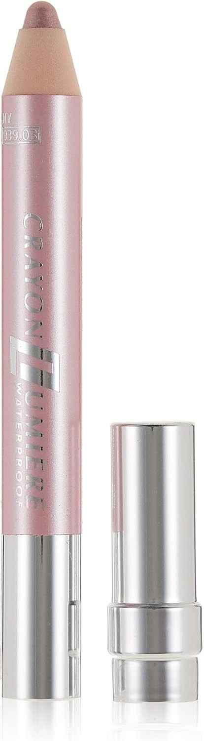 Waterproof Eyeshadow Pencil - Rose Poudre, Long-Lasting & Easy Glide