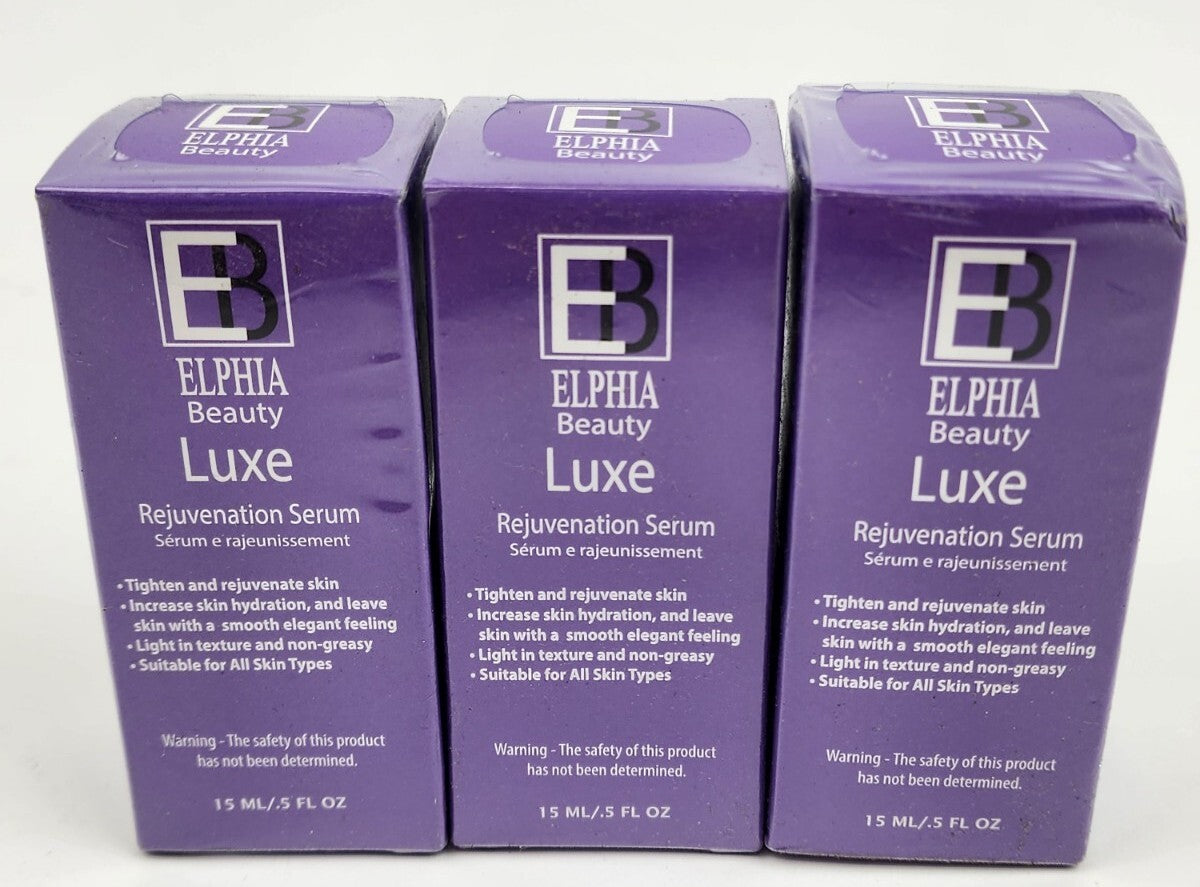 Elphia Beauty Rejuvenation Serum Set - 3 Pack, 0.5 Fl Oz Each