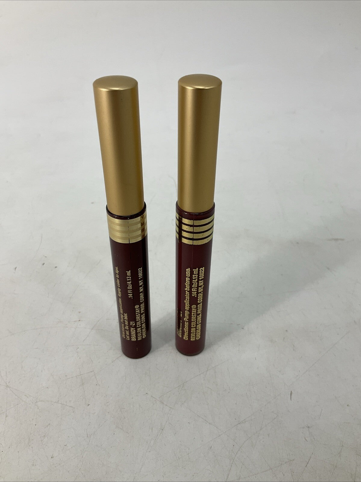 Revlon Colorstay Liquid Lipstick #21 Brandy - Long Wear, Matte Finish, 0.14oz, 2 Pack