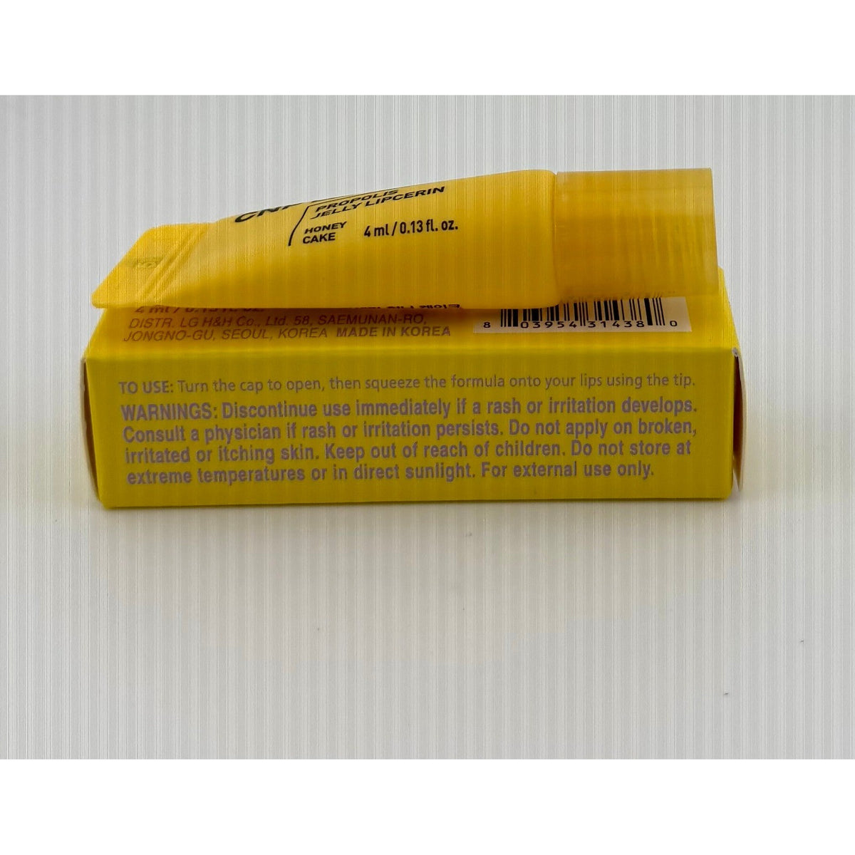 Propolis Jelly Lip Care with Honey Cake - Hydrating Lip Treatment, 4ml