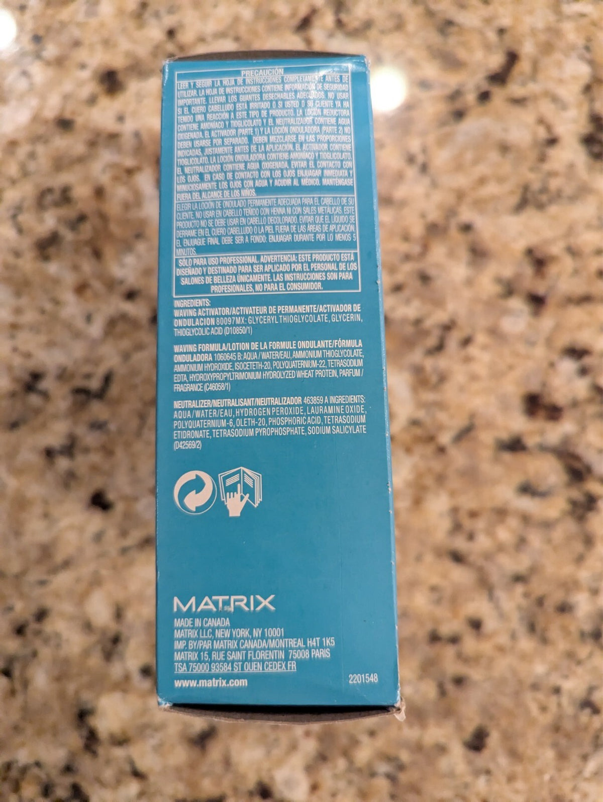 MATRIX OPTI CURL Acid Wave Extra Body Bodifying Perm Kit