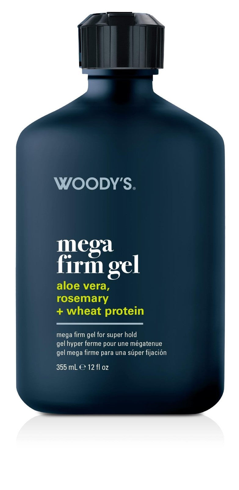 Hair Gel for Strong Hold & Shine - Alcohol-Free, Flake-Free, 12 oz