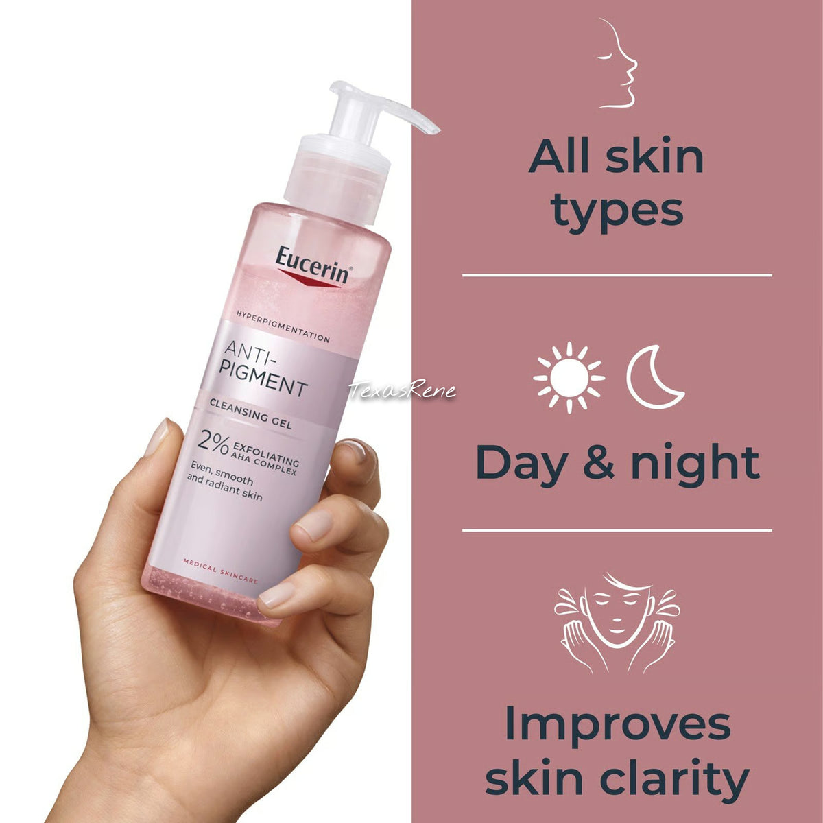 Anti-Pigment Cleansing Gel for Hyperpigmentation 200ml - Eucerin