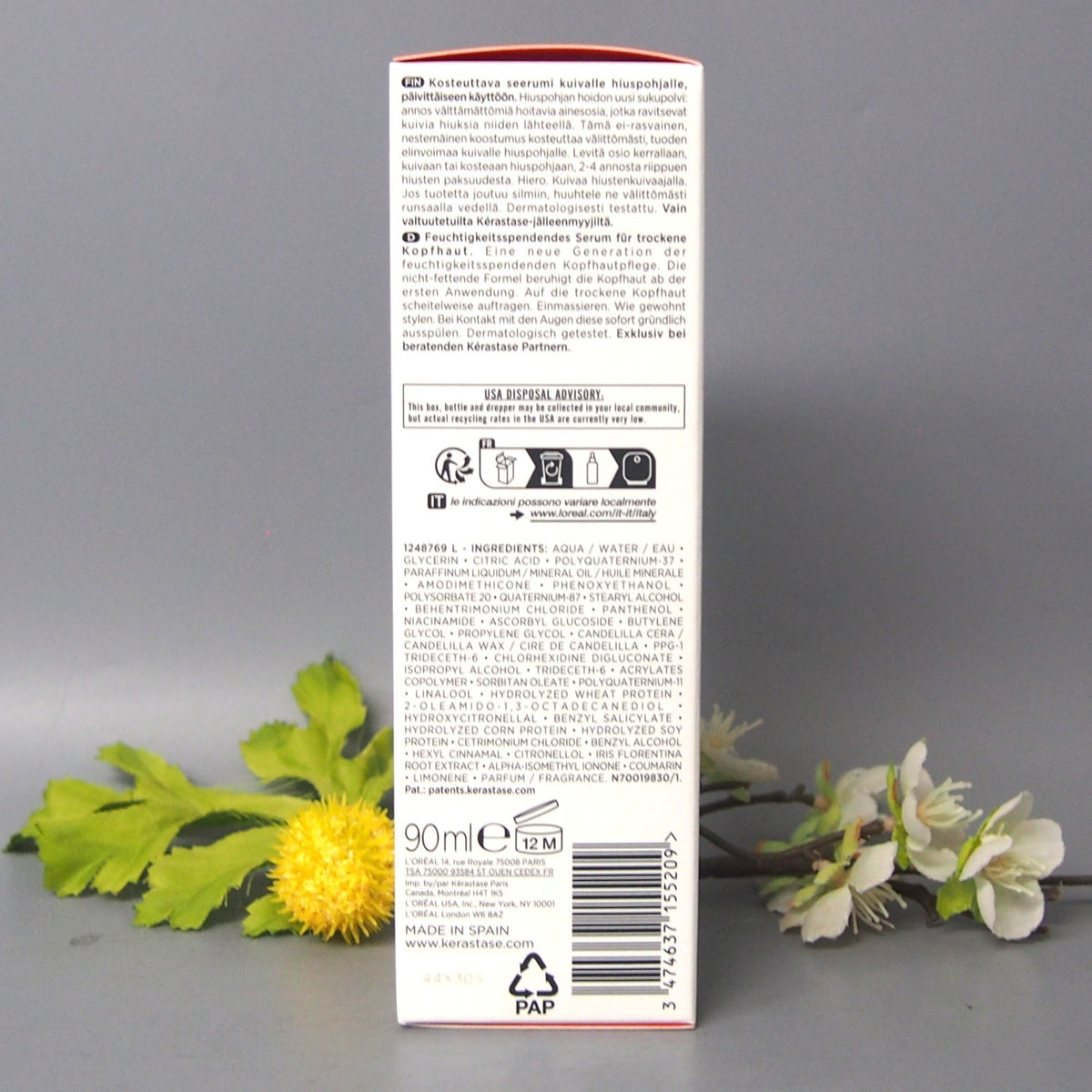 Scalp Serum for Dry Hair & Scalp Nourishment - 3.04oz / 90ml