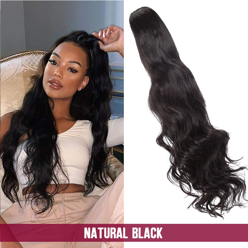 200g Thick Large Drawstring Ponytail Clip-In Hair Extension for Full Head