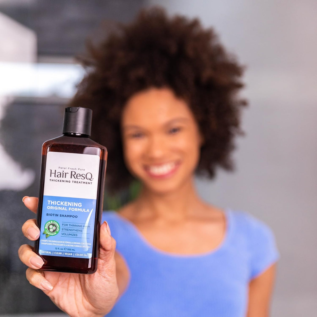Thickening Shampoo with Biotin & Keratin for Hair Growth