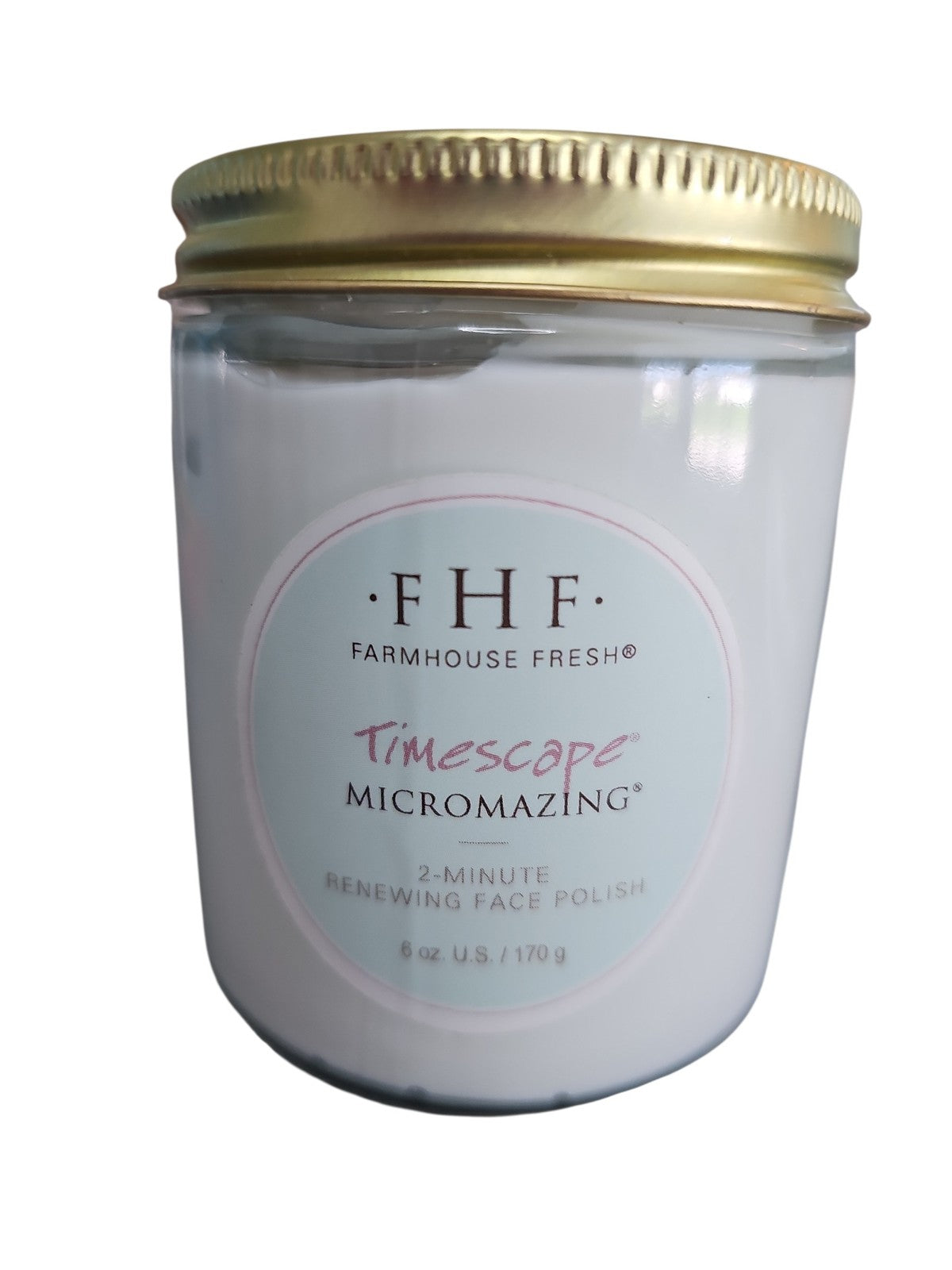 FarmHouse Fresh Face Exfoliator, Plant-Based Scrub, 6 oz