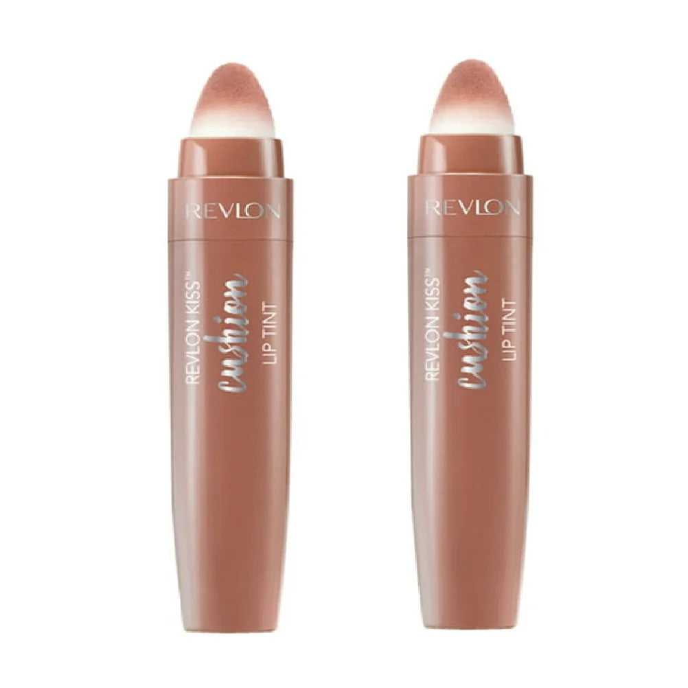 Kiss Cushion Lip Tint Pack of 2 Pretty Kiss 210 — Hydrating Lip Stain Balm