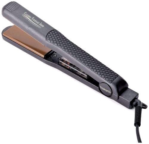 Hair Styling Flat & Curling Iron 1 3/8 Inch, Adjustable Up to 450°F, 110V