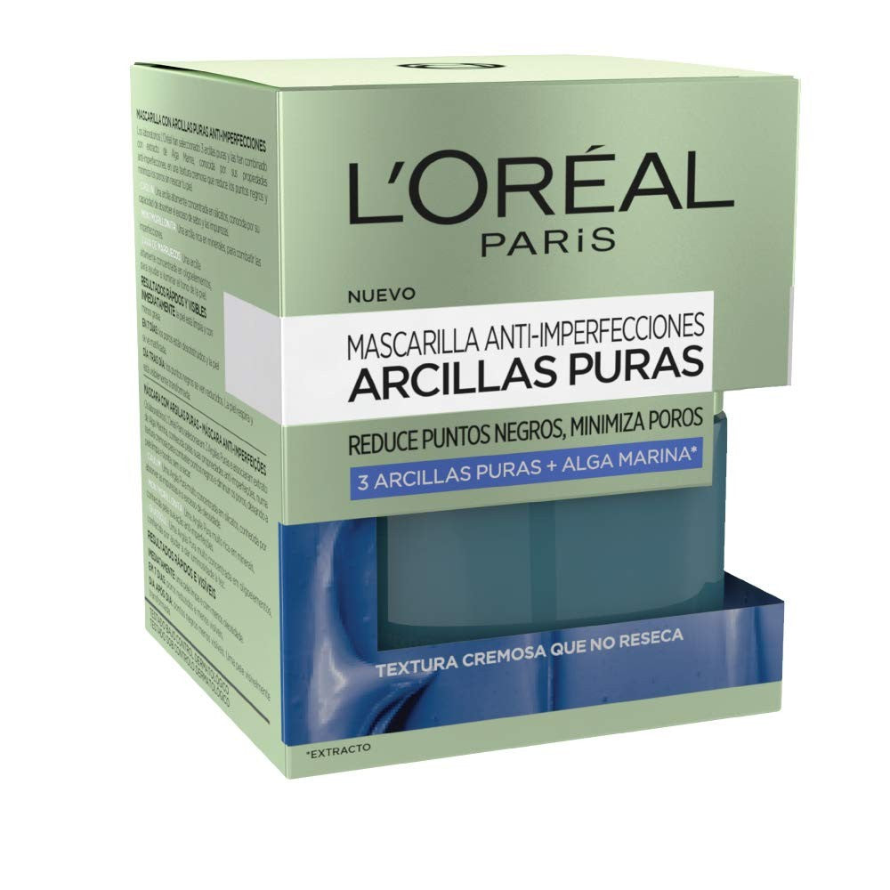 Pure Clay Face Mask with Seaweed, 1.7oz