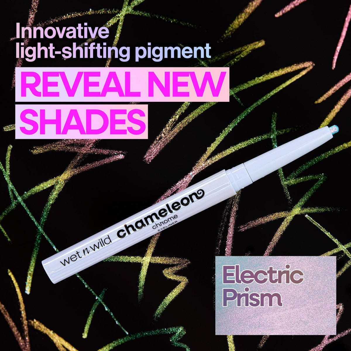 Wet n Wild Chameleon Chrome Eyeliner - Waterproof, Long-Lasting, 0.01 Ounce