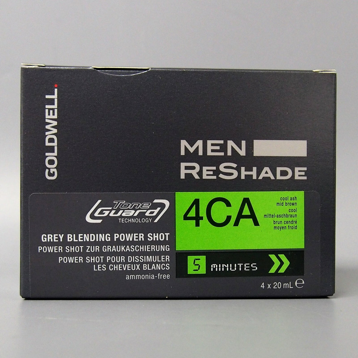 Goldwell Men ReShade 5 Minute Grey Blending Color 4x20ml