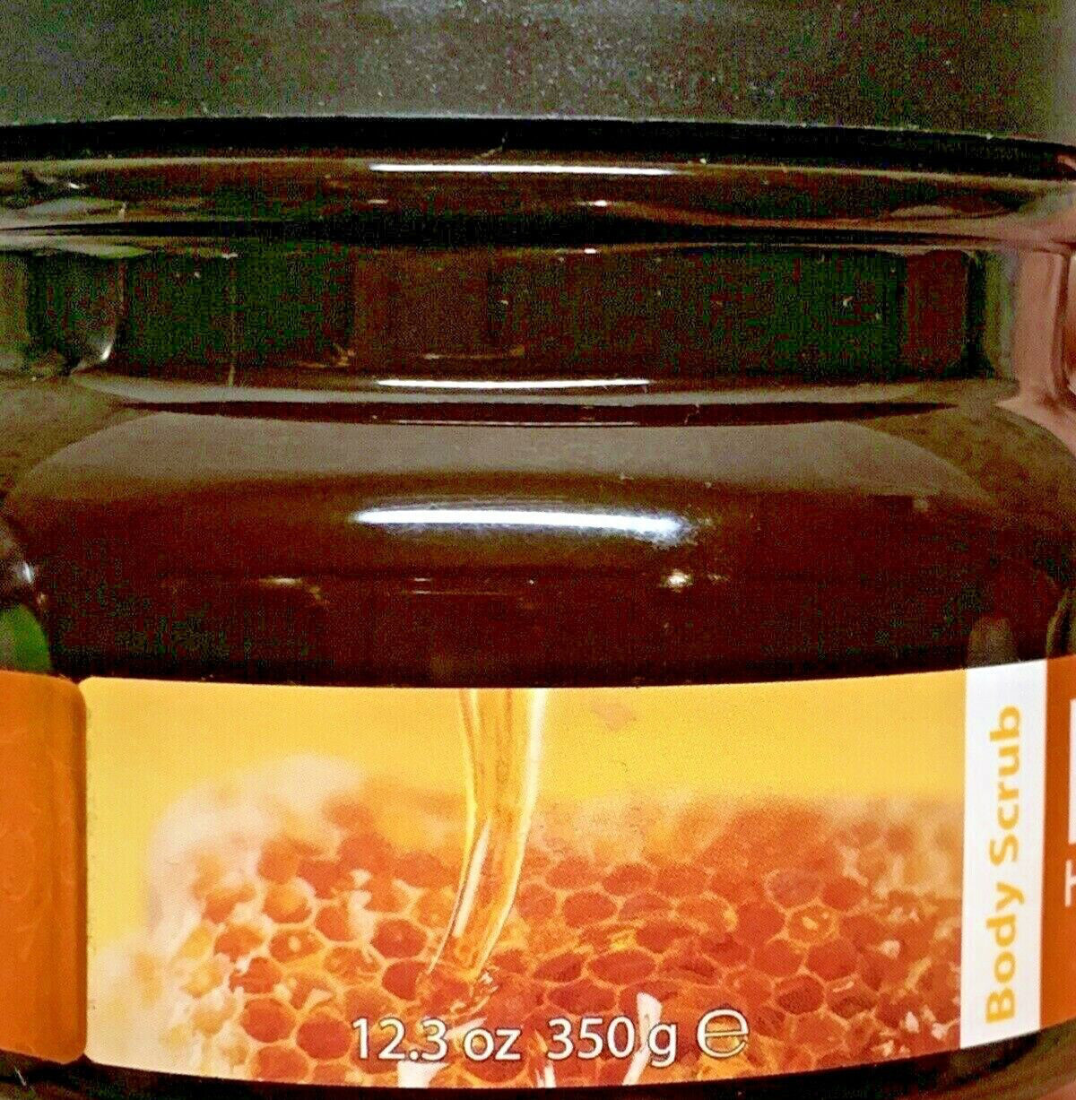 Natural Solution Himalayan Pink Salt Body Scrub with Honey 12.3oz