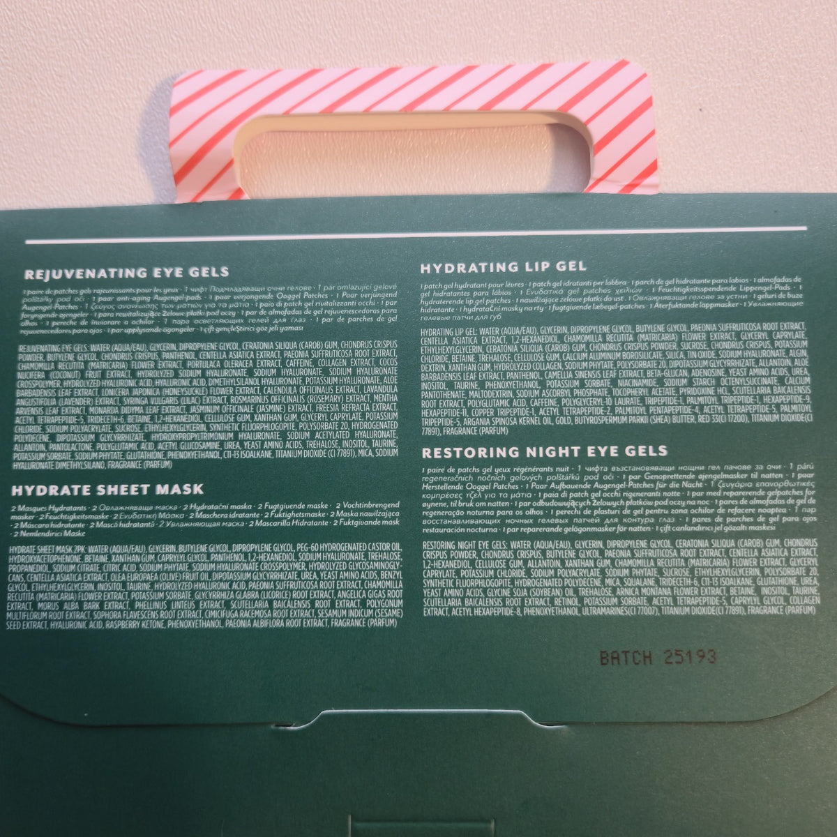 Travel Facial Kit - On The Fly Skin Care Set for Great Bon Voyage Gift