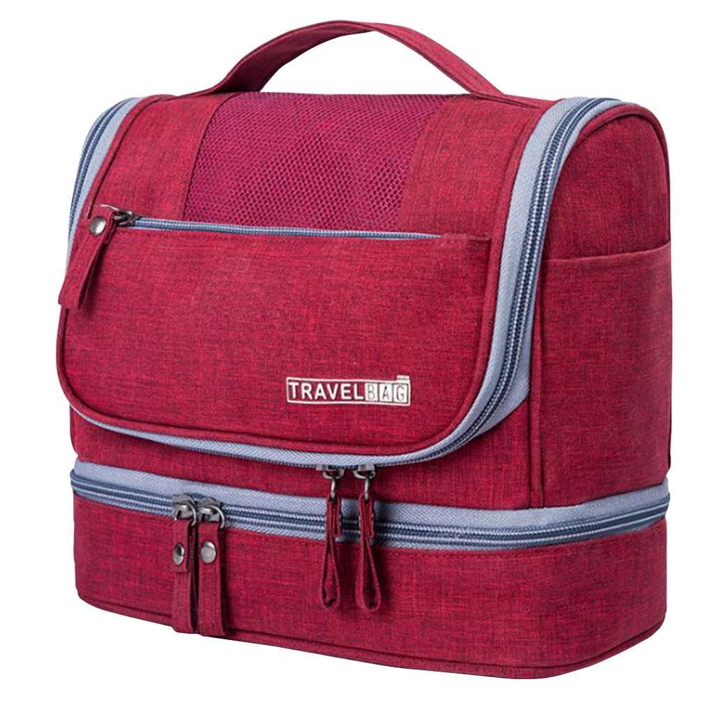 Travel Toiletry Bag Organizer Waterproof Hanging Cosmetic Bag for Men Women