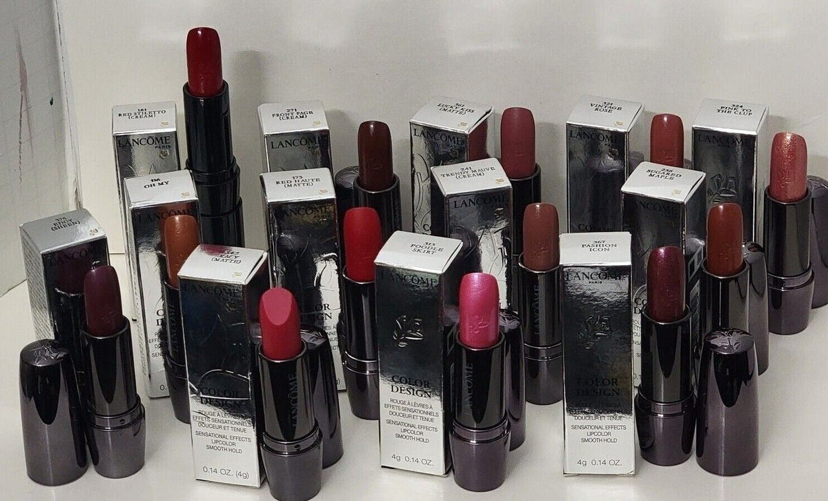 Lancôme Color Design Lipstick - Smooth Hold Lip Color with Multiple Shades