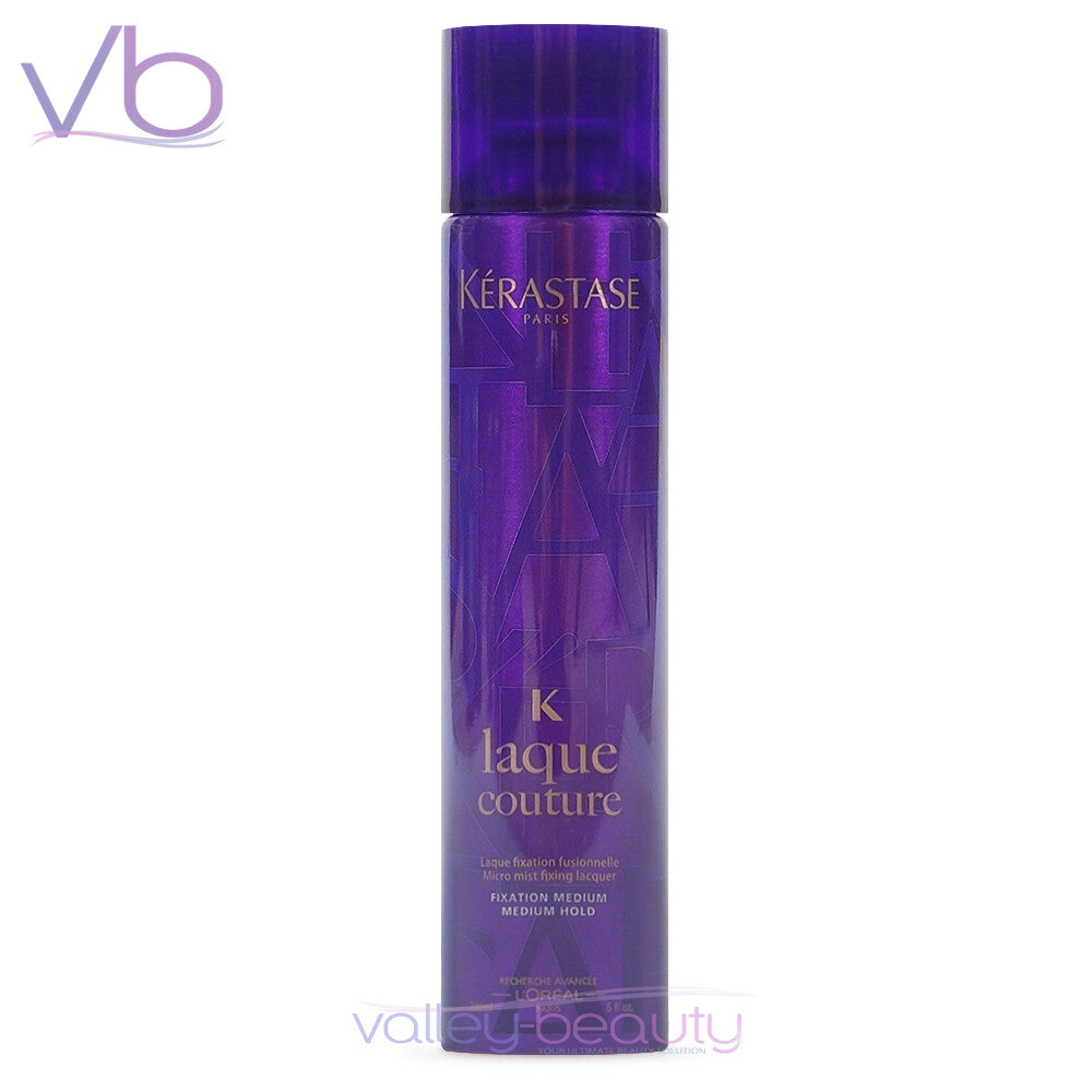 Medium Hold Hair Spray - 300ml Micro Mist Lacquer for All Hair Types
