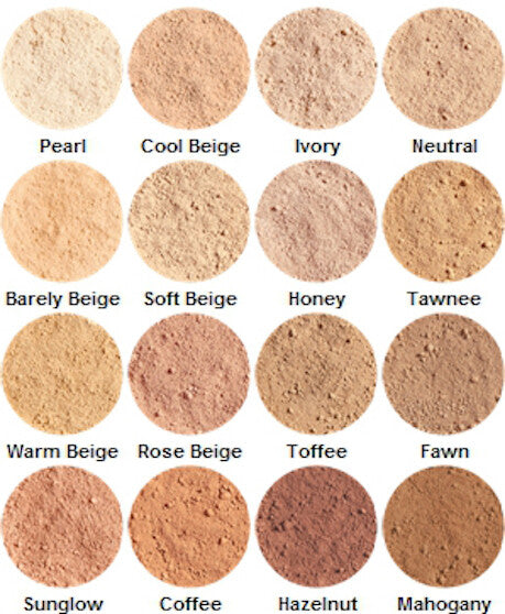 Loose Mineral Foundation Barely Beige - Natural Lightweight Face Makeup 0.35 oz