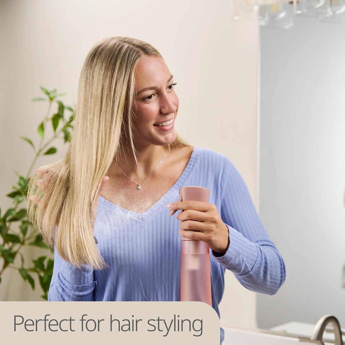 10 OZ Continuous Spray Bottle with Fine Mist for Hair, Plants & Cleaning