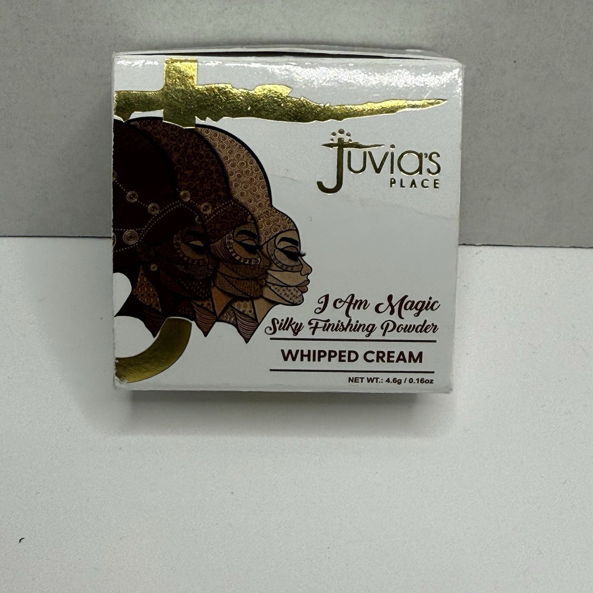 Juvia’s Place Silky Finishing Loose Powder - Whipped Cream, Shine Control & Brightening, 0.16 oz