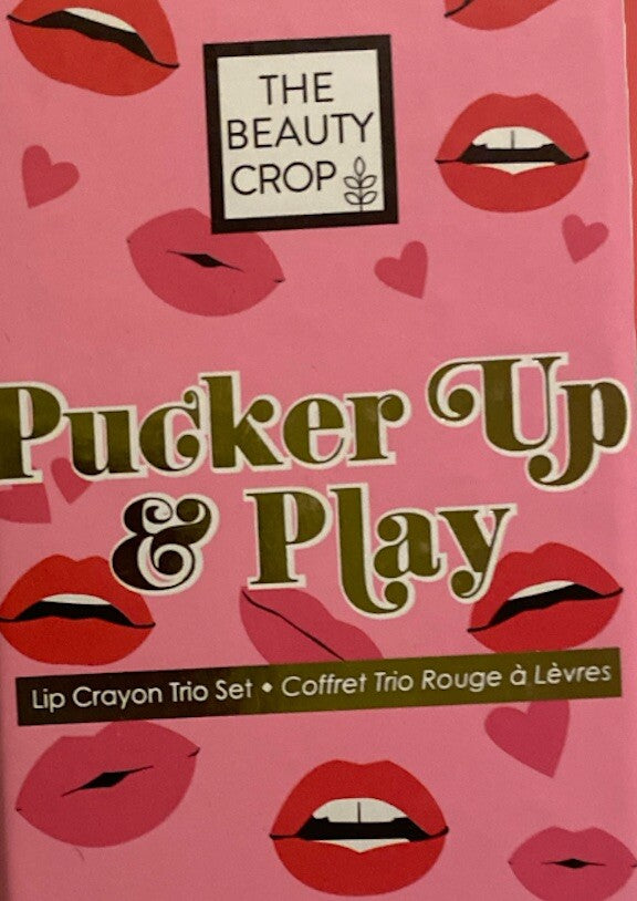 Lip Crayon Lip Set - Pucker Up and Play Makeup Collection