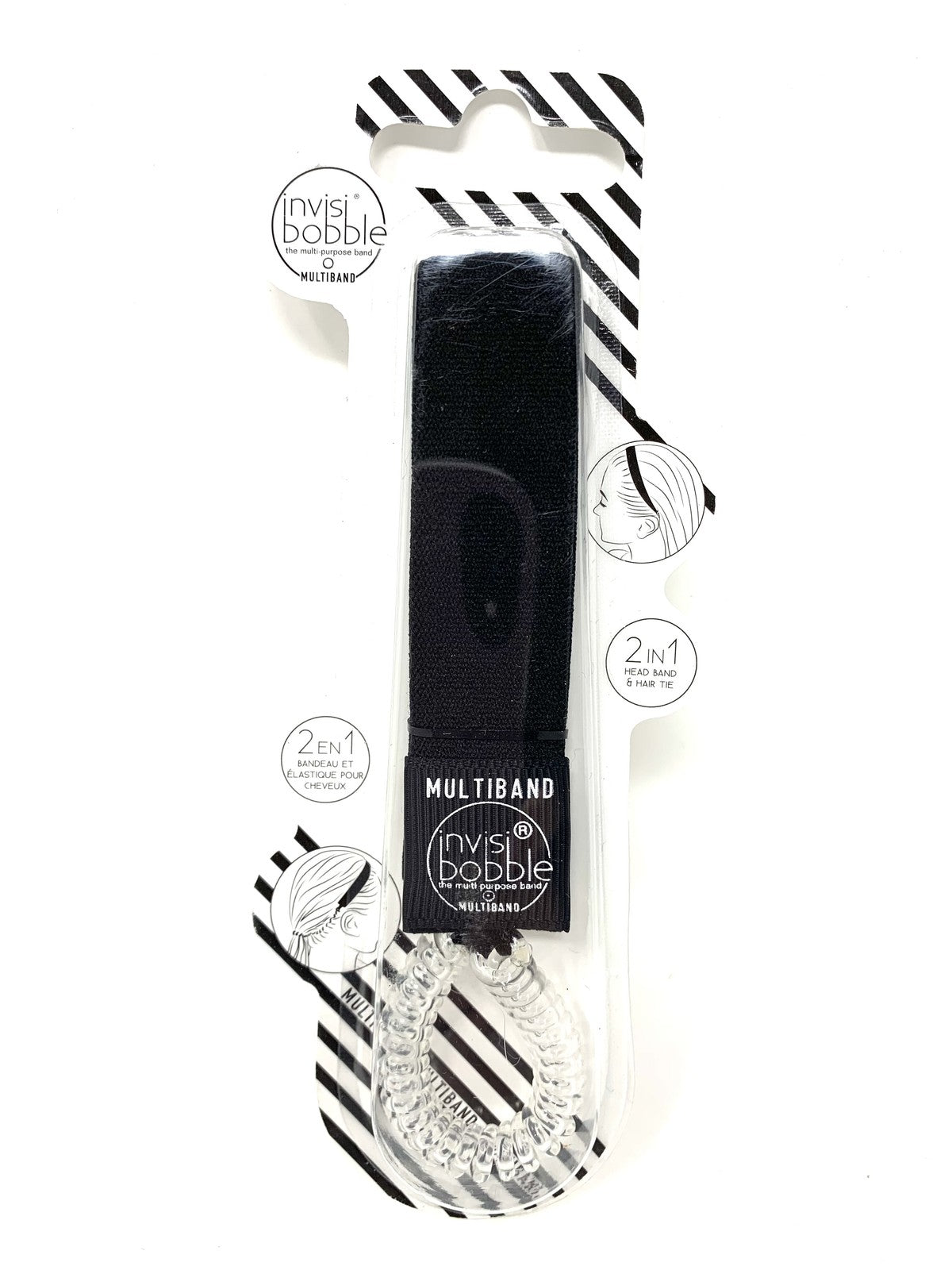 Invisibobble MULTIBAND True Black (EU hook new)