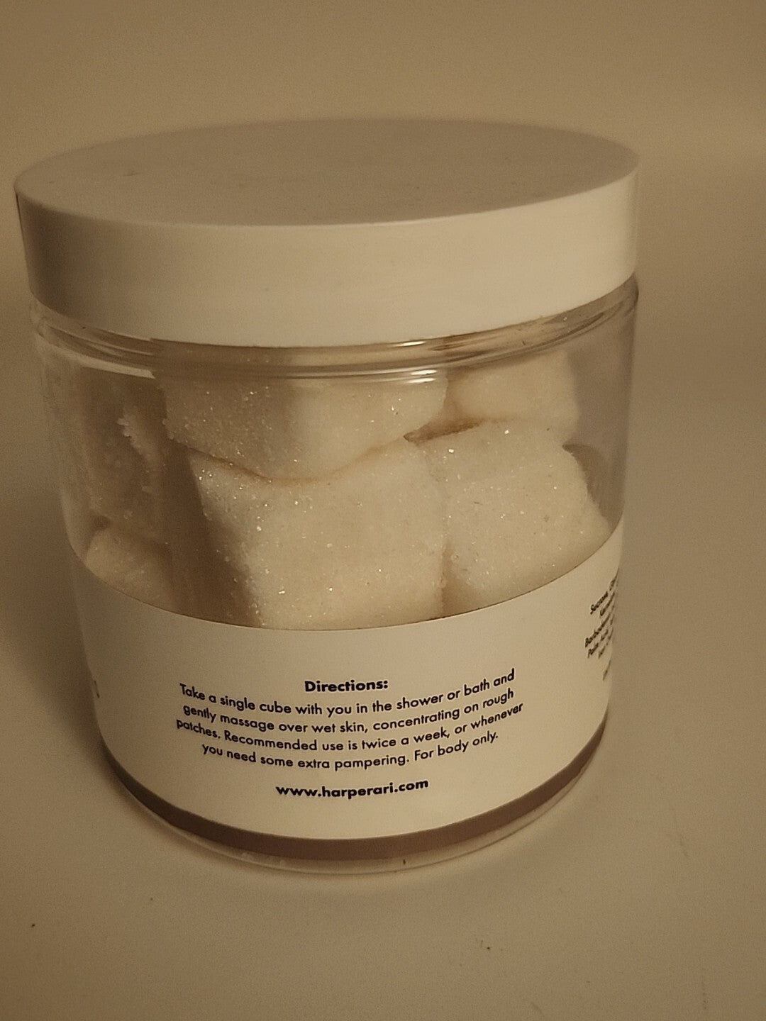 Harper + Ari Coconut Exfoliating Sugar Cubes - 5.3 Oz Natural Body Scrub