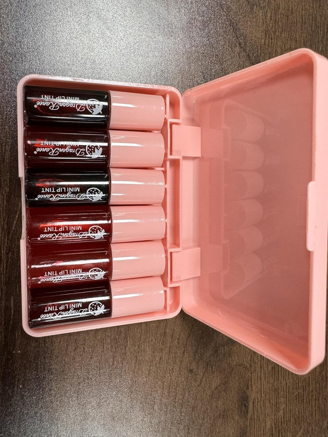 6-Color Lip Tint and Blush Set - Moisturizing Waterproof Long-Lasting Makeup