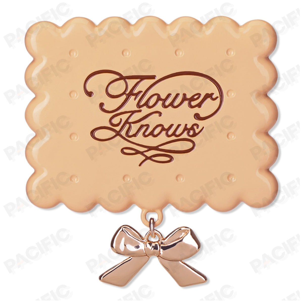 Flower Knows Sweetie Bear Biscuit Hair Clips Set of 2 Cookie Cocoa US