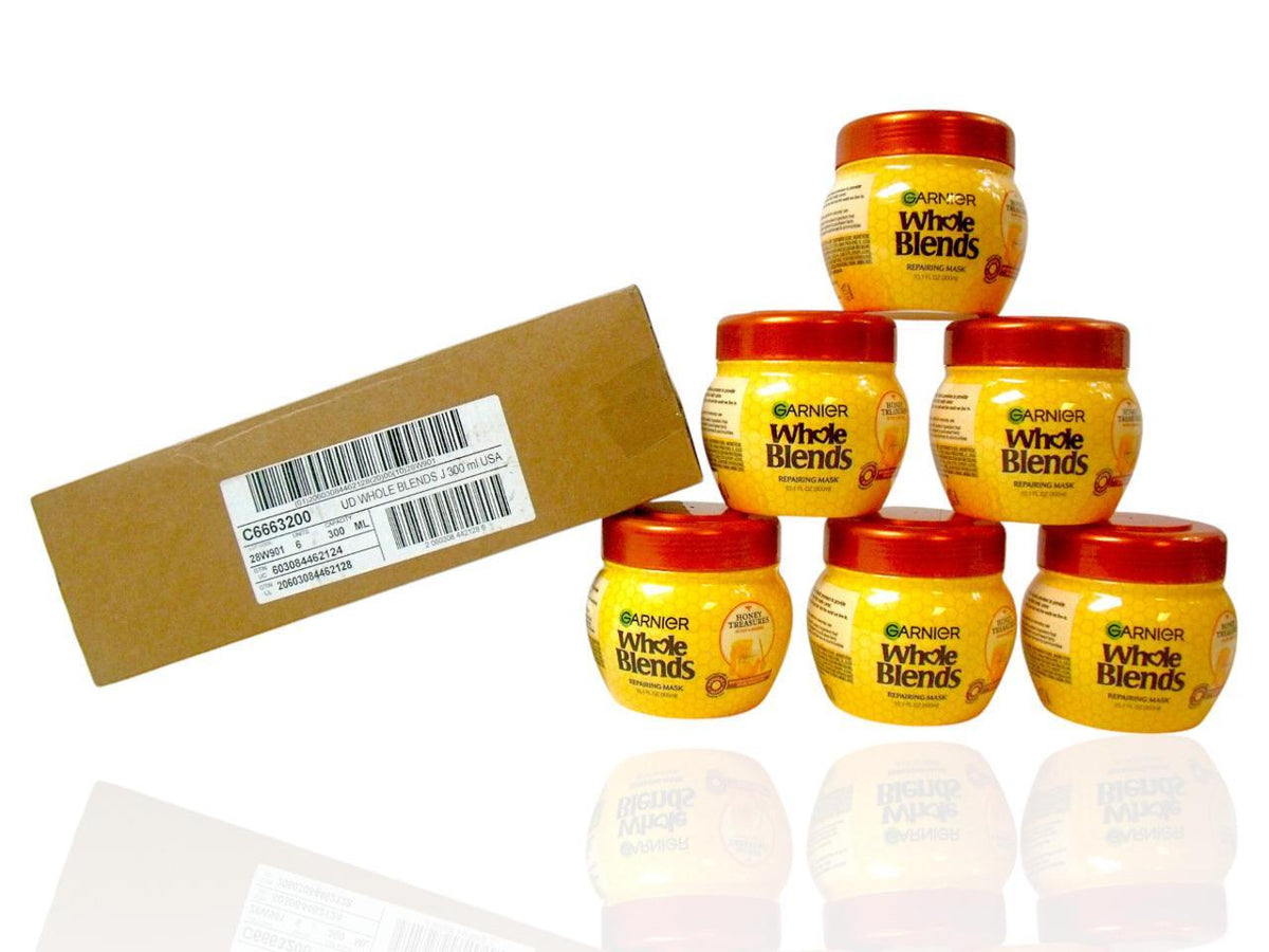 Garnier Honey Treasures Repairing Hair Mask for Dry & Damaged Hair - 10.1 oz, Pack of 6