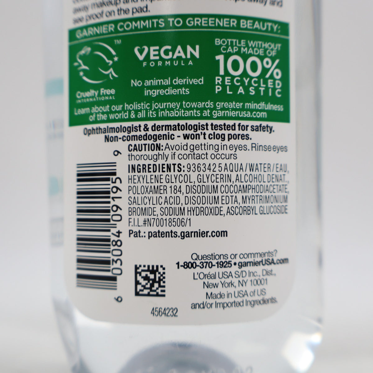 Garnier Micellar Cleansing Water with Salicylic Acid 13.5oz - 2 Pack