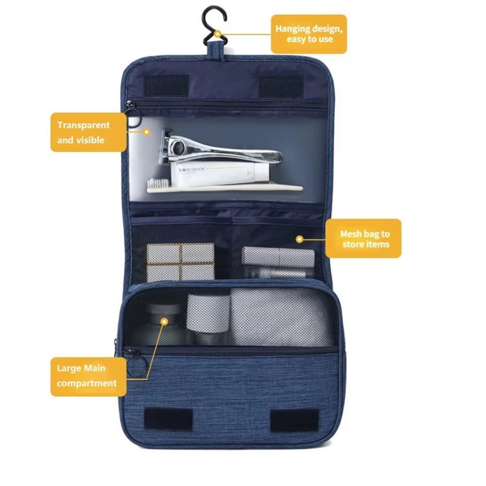 Waterproof Hanging Toiletry Bag Travel Cosmetic Organizer Wash Bag