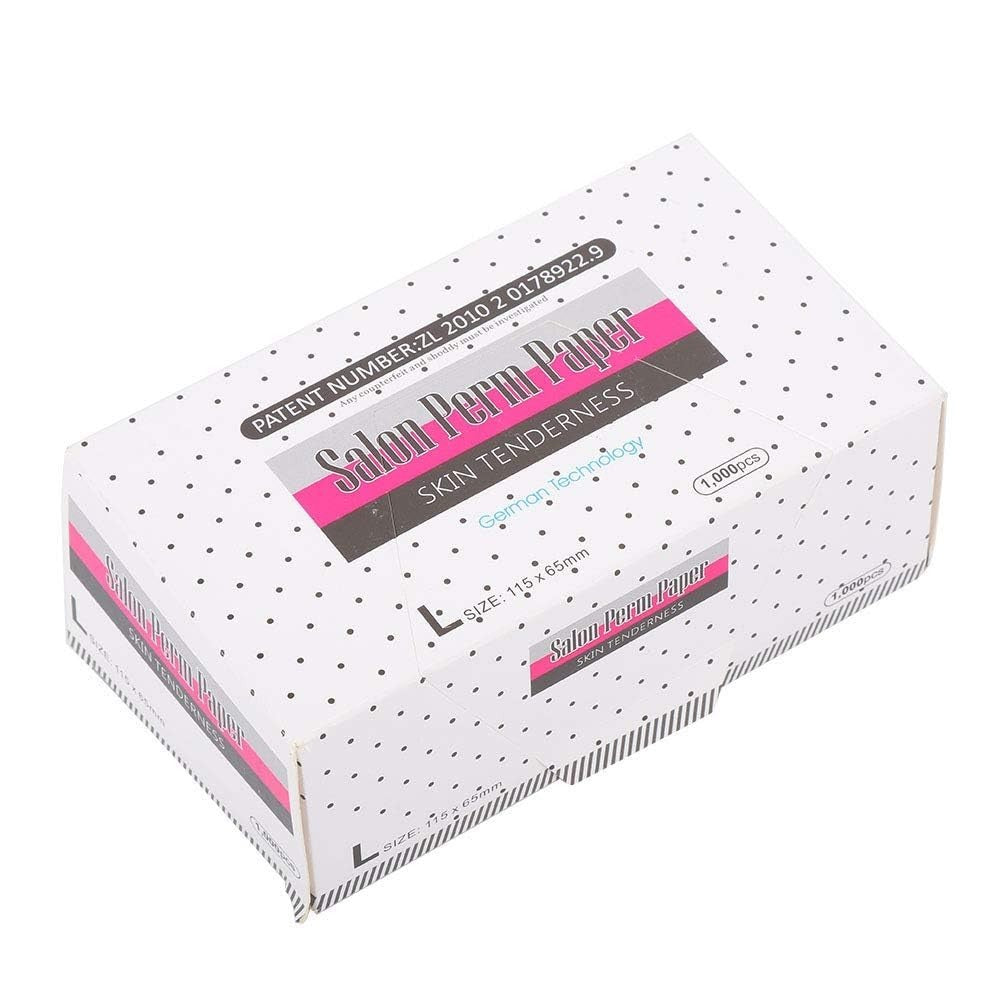 Disposable Perm Papers Heat Protect for DIY Hair Styling 1000 Sheets
