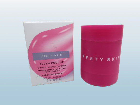 Fenty Skin Plush Puddin' Intensive Recovery Lip Mask Barbados Cherry 0.5 oz